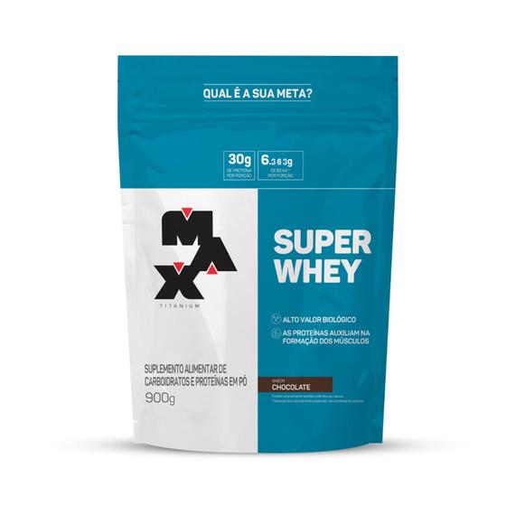 Imagem de Super Whey Refil (900g) - Max Titanium