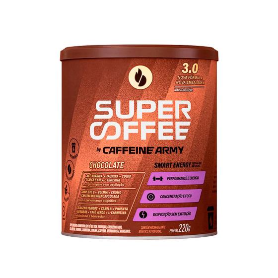 Imagem de SuperCoffee 3.0 Caffeine Army Chocolate 220g