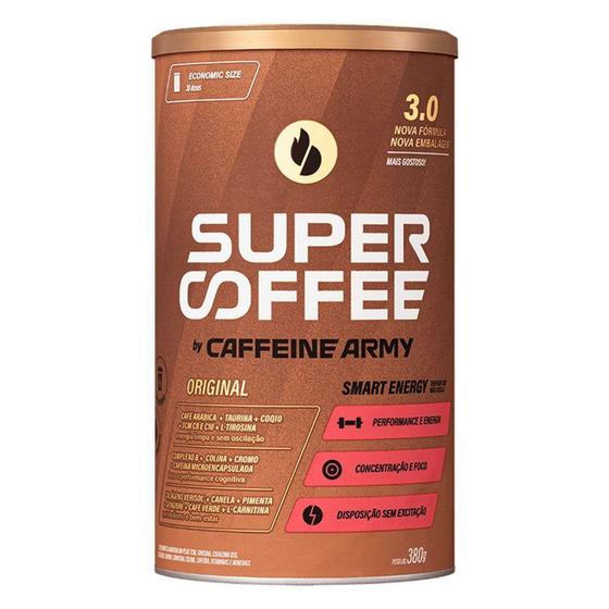 Supercoffee 3.0 caffeine army original 380g Menor preço em Supercoffee 3.0 caffeine army original 380g