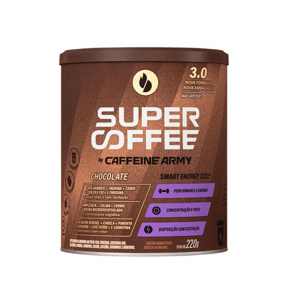 Imagem de SuperCoffee 3.0 Chocolate 220g Caffeine Army