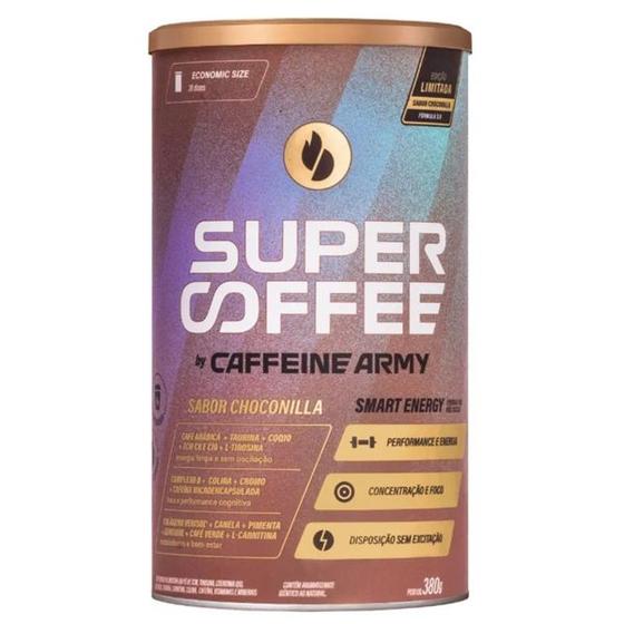 Supercoffee 3.0 Choconilla 380g Caffeine Army Menor preço em Supercoffee 3.0 Choconilla 380g Caffeine Army