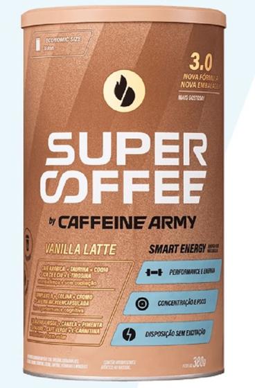 Imagem de Supercoffee 3.0 Sabor  Vanilla Latte (Baunilha) de 380g-Caffeine Army