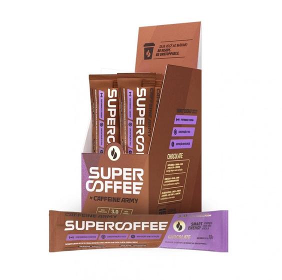 Imagem de SuperCoffee 3.0 To Go Display (14 sachês de 10g) - Sabor: Chocolate