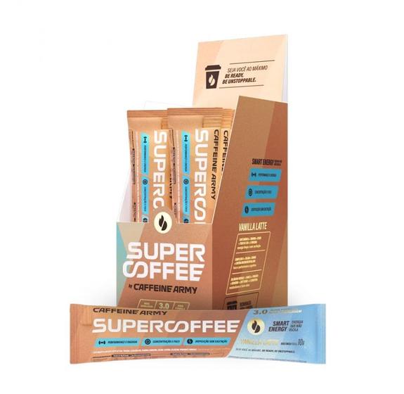 Imagem de SuperCoffee 3.0 To Go Display (14 sachês de 10g) - Sabor: Vanilla Latte