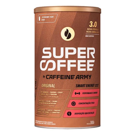 Imagem de Supercoffee Café Arábica Sabor Original 380g Caffeine Army