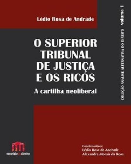 Imagem de Superior tribunal de justiça e os ricos, o