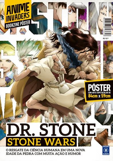 Imagem de Superposter anime invaders - dr. stone: stone wars