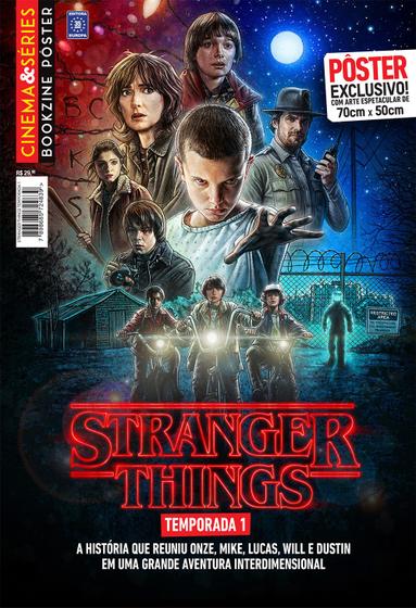 Imagem de Superposter cinema e series - stranger things - temporada 1