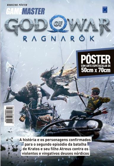 Imagem de Superpôster Game Master - God of War Ragnarok - Arte C