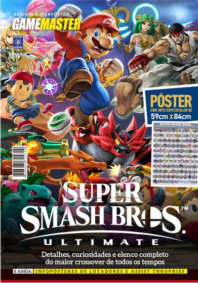 Imagem de Superpôster game master - super smash bros ultimate - arte b