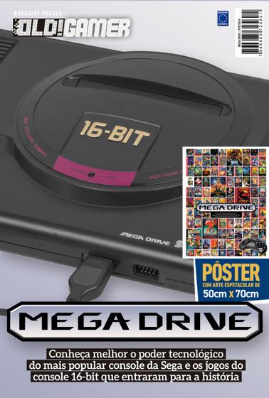 Imagem de Superpôster old!gamer - mega drive - arte a - grandes sucessos