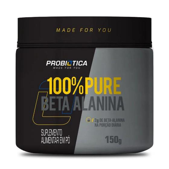 Imagem de Suplemento 100% Pure Beta Alanina Pote 150gr Probiótica