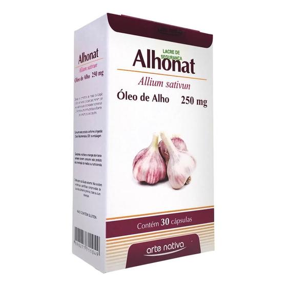 Imagem de Suplemento Alimentar Alhonat 30 Cápsulas