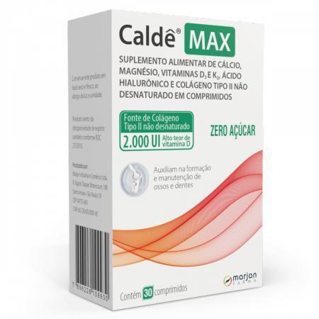 Imagem de Suplemento Alimentar Calde Max 30 comprimidos