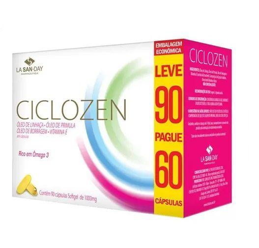 Imagem de Suplemento Alimentar Ciclozen Com 90 Cps S.Gel - La San Day