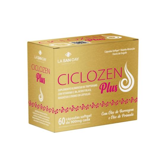 Imagem de Suplemento Alimentar Ciclozen Plus C/60Cps - La San-Day