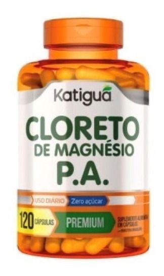 Suplemento Alimentar Cloreto Magnésio P.a 120 Cáps Katiguá Menor preço em Suplemento Alimentar Cloreto Magnésio P.a 120 Cáps Katiguá