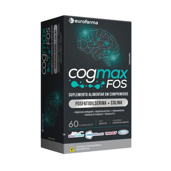 Imagem de Suplemento Alimentar Cogmax Fos Vitaminas 60 Comprimidos