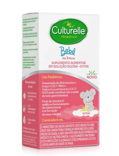 Imagem de Suplemento Alimentar Culturelle Bebê Probiótico 6ml