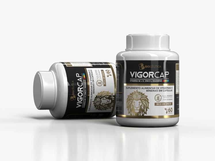 Imagem de Suplemento Alimentar de Vitaminas Vigor Cap 60 Capsulas