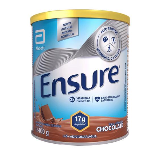 Imagem de Suplemento Alimentar Ensure Sabor Chocolate 400g Abbott