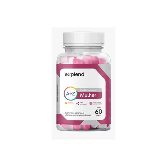 Imagem de Suplemento Alimentar Explend Multivitaminco Mulher 60 Caps