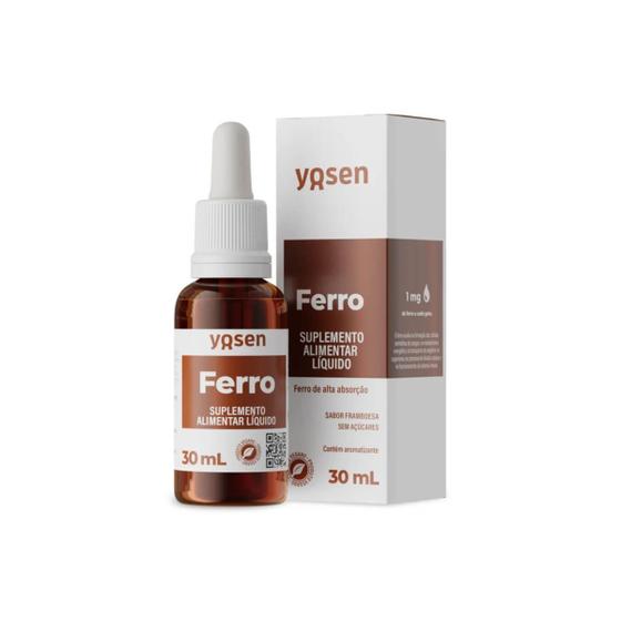 Imagem de Suplemento Alimentar Ferro Ydrosov Vitamina Nutrição 30 Ml