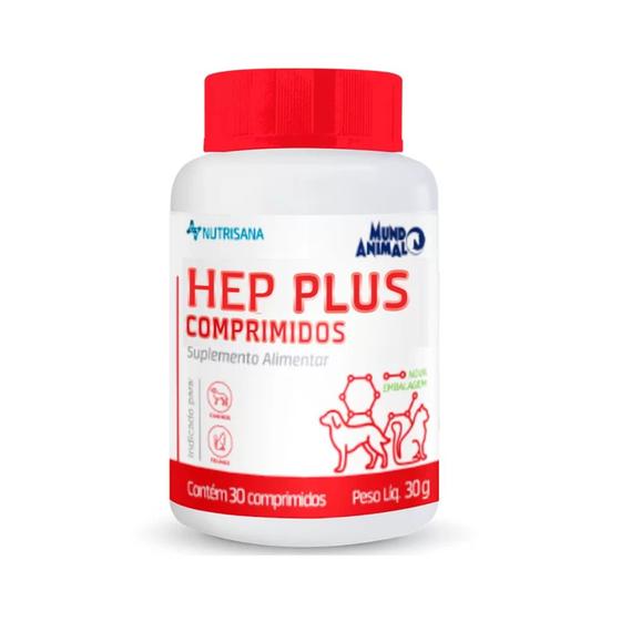 Imagem de Suplemento Alimentar Hep Plus 30 Comprimidos - Nutrisana