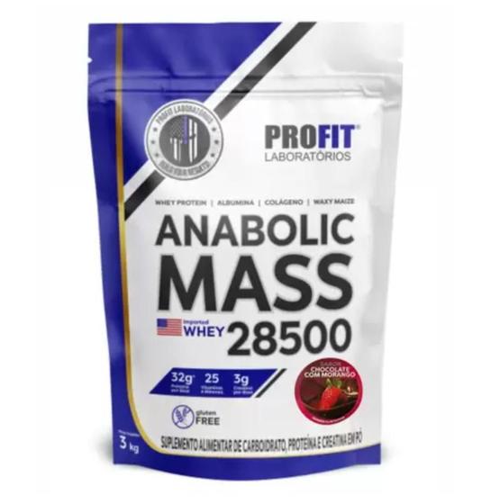 Imagem de Suplemento Alimentar Hiper Calorico Anabolic Mass 3Kg