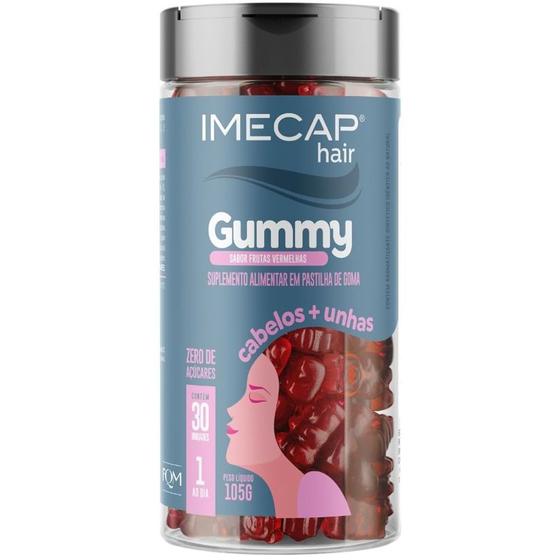 Imagem de Suplemento Alimentar Imecap Hair Gummy