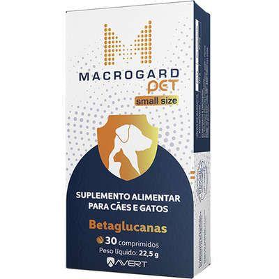 Imagem de Suplemento Alimentar Macrogard Pet Small Size para Cães e Gatos - 30 comprimidos