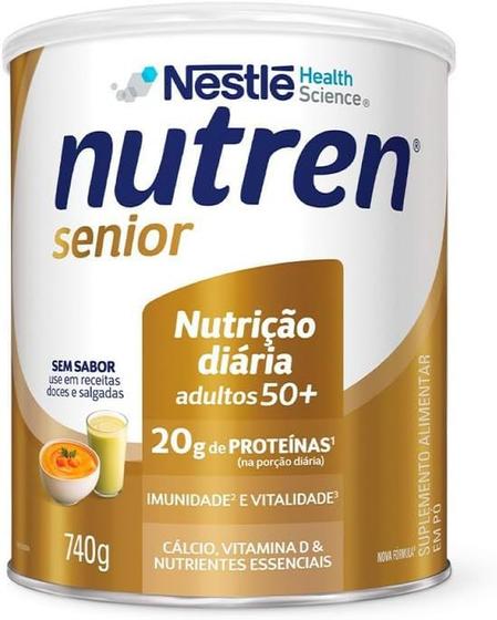 Imagem de Suplemento Alimentar Nestlé Nutren Senior 740G