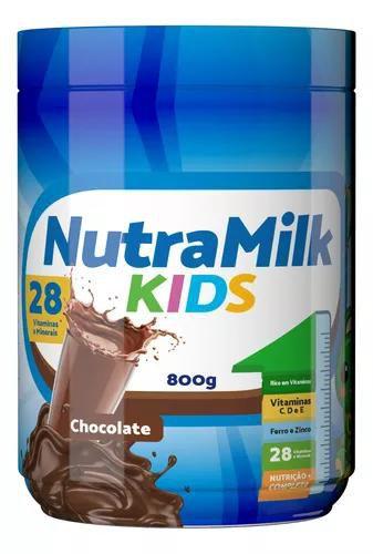 Imagem de Suplemento Alimentar Nutramilk Kids Chocolate 800g