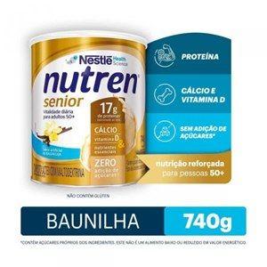 Imagem de Suplemento Alimentar Nutren Senior Baunilha 740g