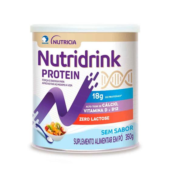 Imagem de Suplemento Alimentar Nutridrink Protein Sem Sabor 350g