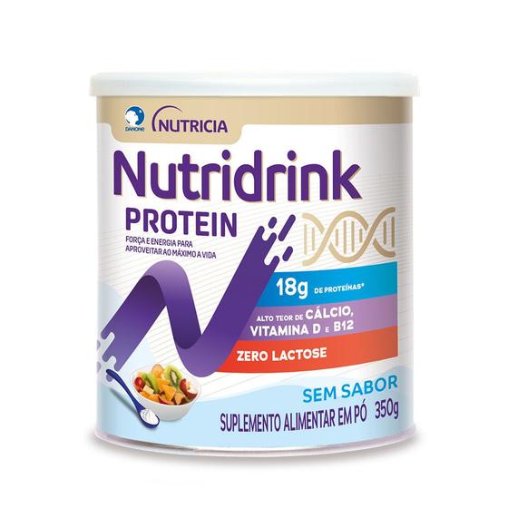 Imagem de Suplemento Alimentar Nutridrink Protein Sem Sabor Danone 350g