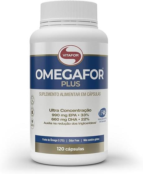 Imagem de Suplemento Alimentar Omegafor Plus 120 Capsulas 1000mg Ômega