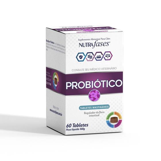 Imagem de Suplemento Alimentar Probiótico Nutrafases - 60 Tabletes