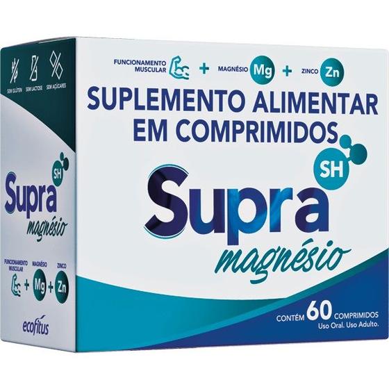 Imagem de Suplemento Alimentar Supra SH Magnesio C/60 Comp - Ecofitus