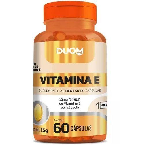 Imagem de Suplemento Alimentar Vitamina E Com 60Cps  Duom