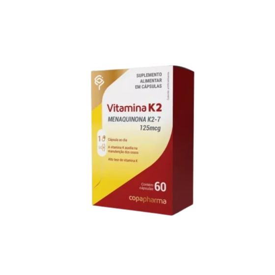 Imagem de Suplemento Alimentar Vitamina K2 60cps - Copapharma