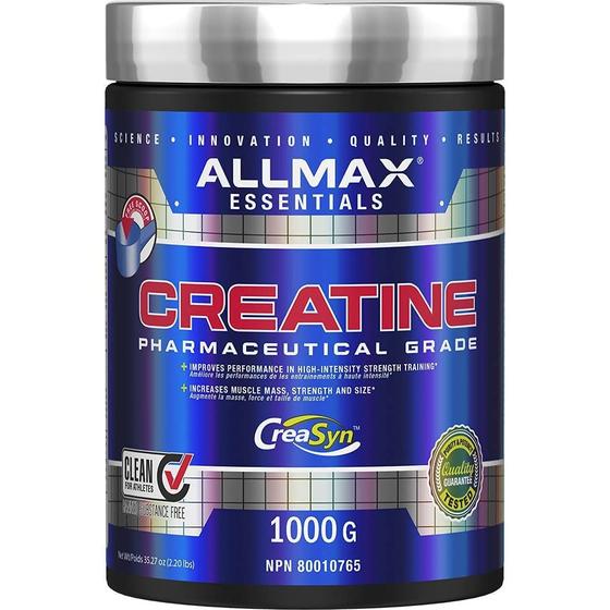 Imagem de Suplemento ALLMAX Essentials CREATINE 400g em pó vegano