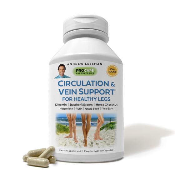 Imagem de Suplemento Andrew Lessman Circulation & Vein Support - 180 Cápsulas