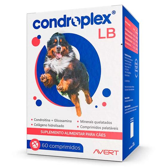 Imagem de Suplemento Avert Condroplex LB 120g com 60 Comprimidos