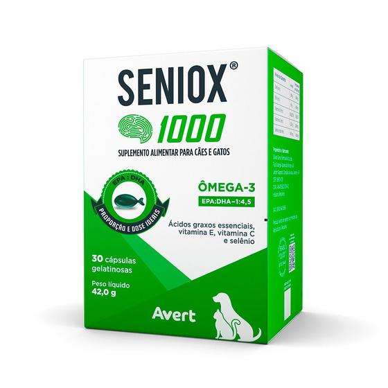 Imagem de Suplemento Avert Seniox 1000 com 30 Cápsulas