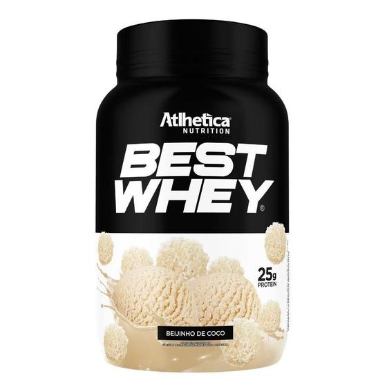 Imagem de Suplemento Best Whey Isolado Hidro Beijinho 900G - Atlhetica