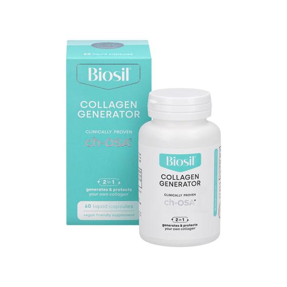 Imagem de Suplemento Biosil Collagen Generator 60 cápsulas líquidas