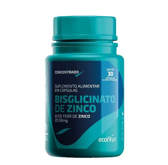 Imagem de Suplemento Bisglicinato De Zinco C/30 Capsulas - Ecofitus