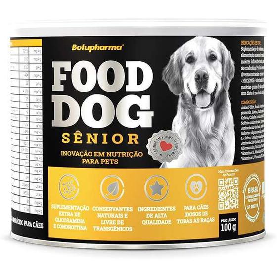 Imagem de Suplemento Caes Food Dog Senior Botupharma 100g