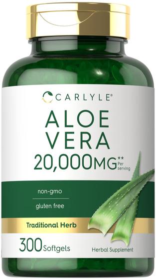 Imagem de Suplemento Cápsulas de Softgel Carlyle Aloe Vera 20.000 mg 300